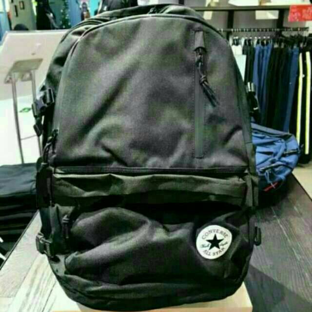 TAS CONVERSE ORIGINAL / Ransel Converse Murah / Tas Converse Logo Bundar / Tas Converse Straight Edg