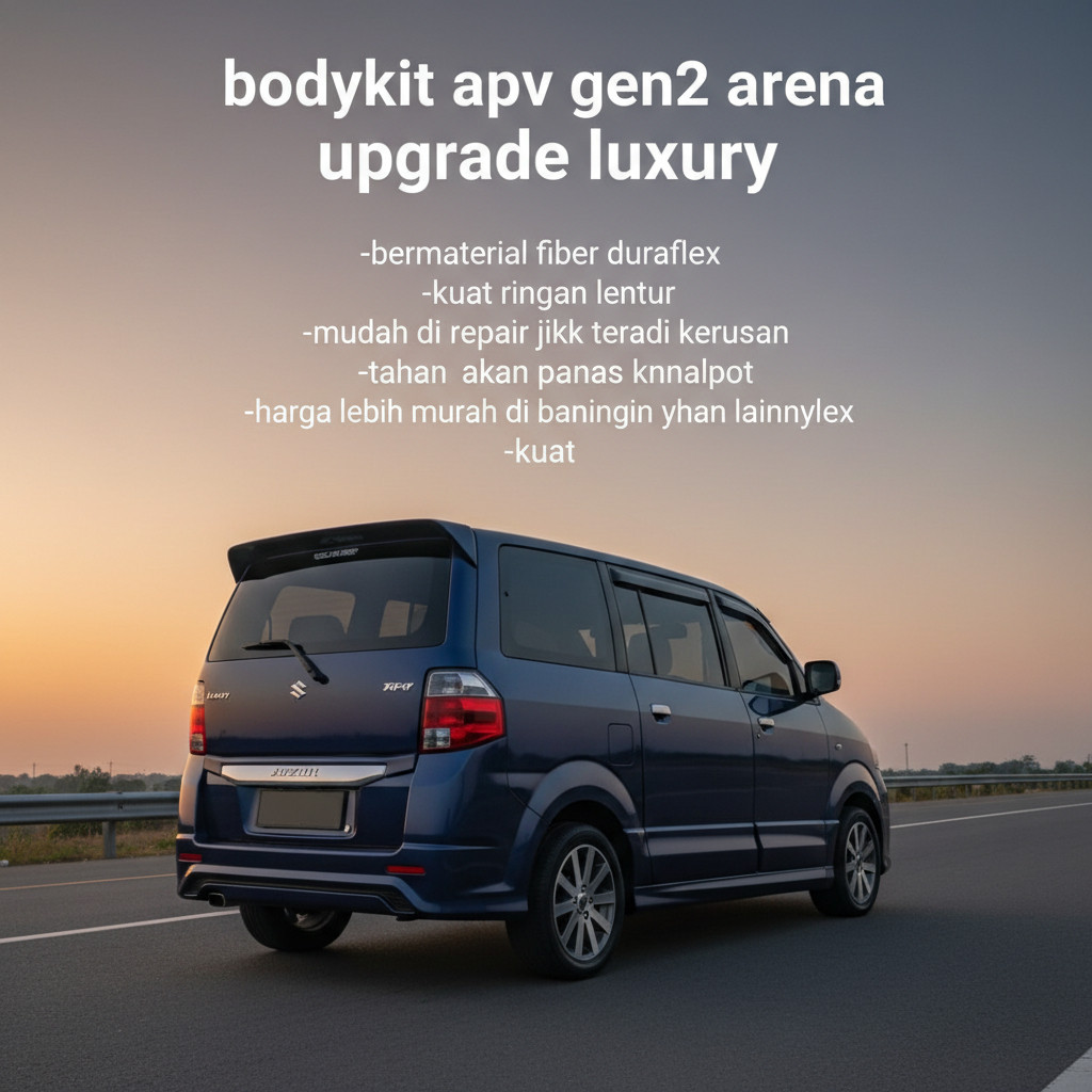 BEMPER bodykit apv luxury bemper /bumper apv luxury 2 bodikit apv body kit