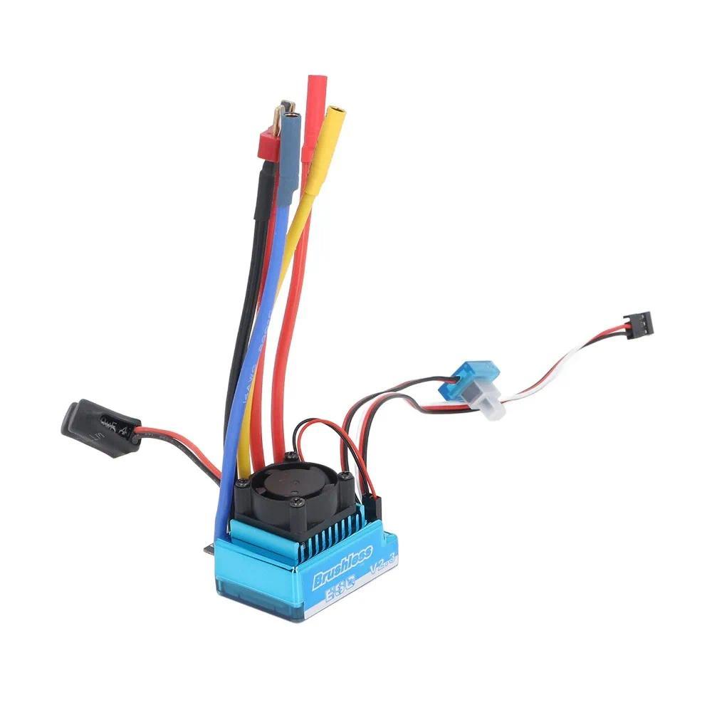 Durable 80A Brushless ESC Waterproof Aluminum Alloy Electronic Speed Controller RC Car Brushless ESC