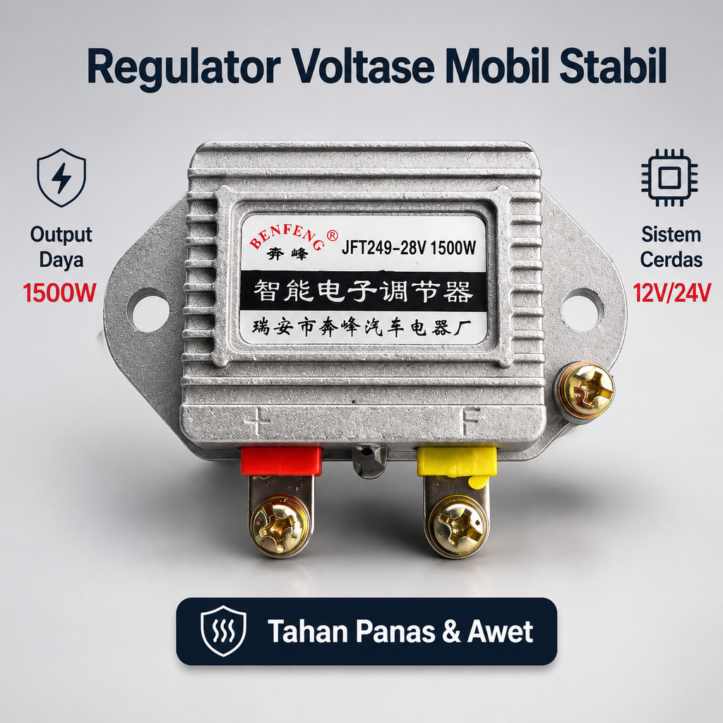 Car Alternator Voltage Regulator 12V 24V Maximum Power 1500W Quality Automatic Electrical Voltage Re