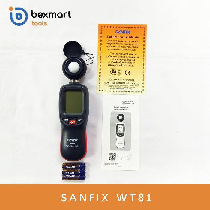 Velvet Co  Digital Lux Meter SANFIX WT81