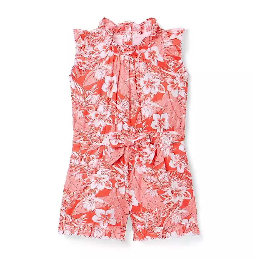 Janie and Jack Floral Ruffle Dress