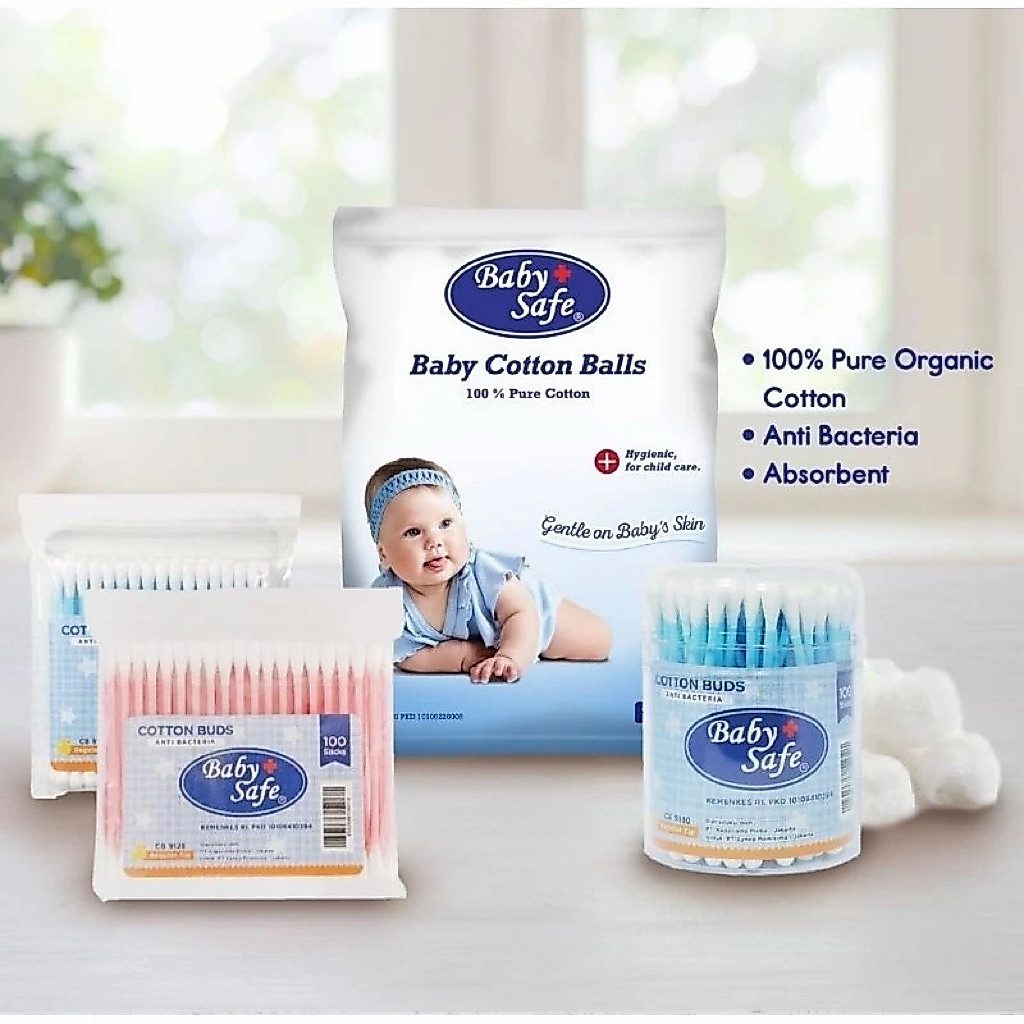 Baby Safe Cotton Buds Small Tip - Baby Cotton Buds