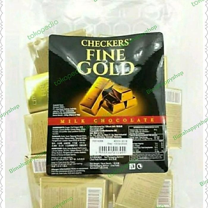 (SALE) COKELAT CHECKERS FINE GOLD 300GR