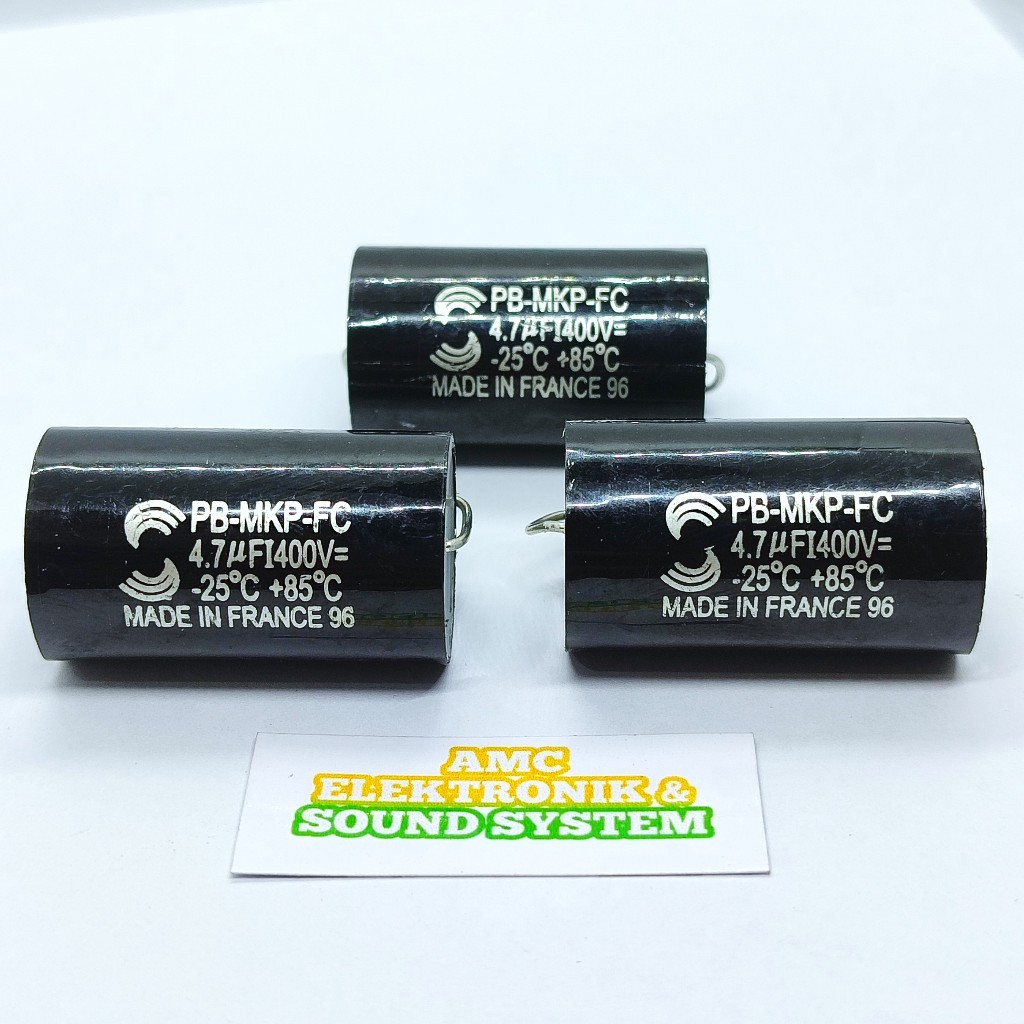KAPASITOR PB-MKP-FC 4,7UF 400V MADE IN FRANCE