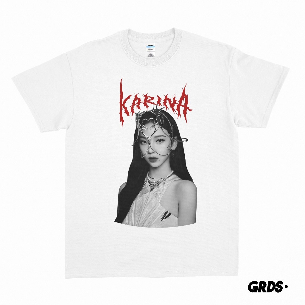 POP KAOS KARINA AESPA / T-SHIRT KARINA AESPA