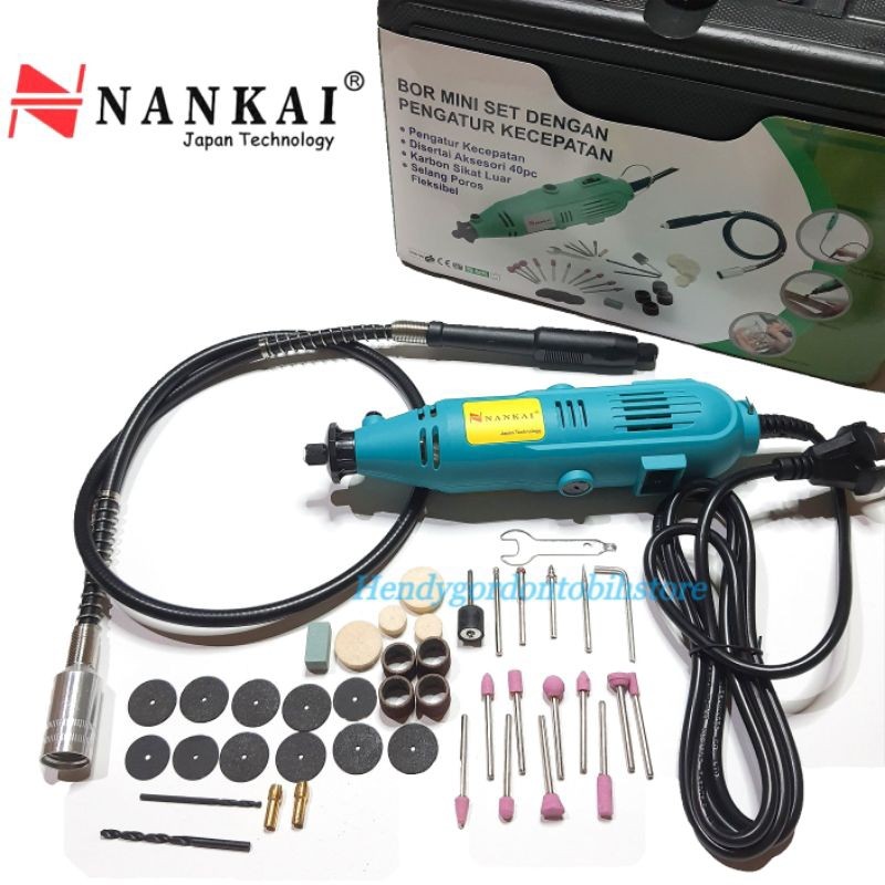 Mini die grinder NANKAI / mini drill 3.2 / mini grinder / mesin bor mini / bor tuner / Mesin porting