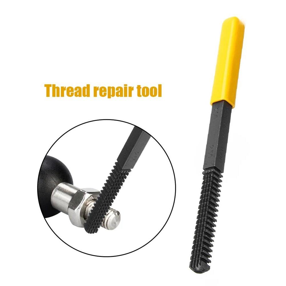 Thread Repair Restoration File Teeth Correction Metric Hardware Mini Y Tools Studs Bolts Screws Fitt