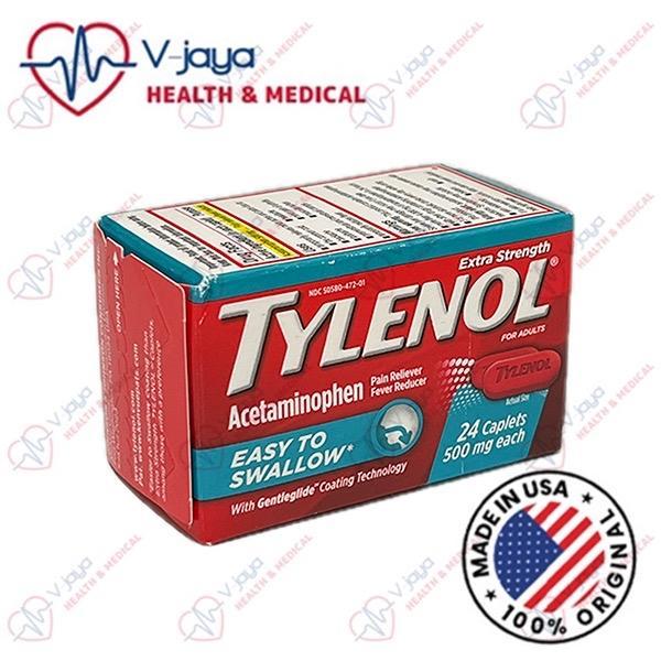 TylenolExtra Strength Easy to Swallow Acetaminophen 500 mg