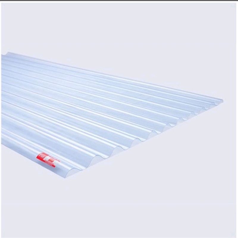 CIcishop  Fiber Atap Gelombang TRANSPARAN | Atap Fiber Neo PVC FIBERGLASS Ukuran 150 180 210 240