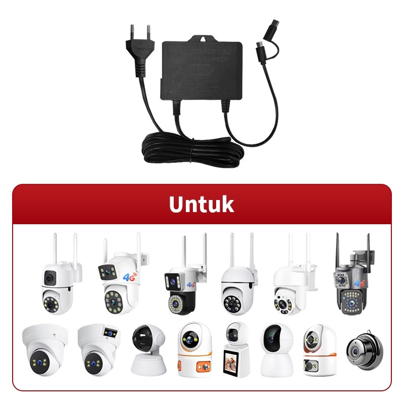 Franwell UPS 5V 12V untuk CCTV Modem Tetap Nyala 6 Jam Saat Mati Lampu Baterai Cadangan Anti Maling