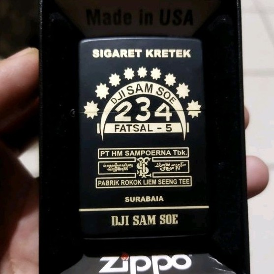 Korek   Bungkus Dji sam Soe unik Grafir laser
