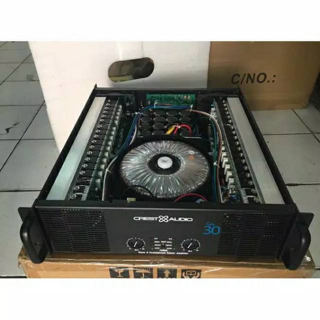 Crest audio CA 30 crest audio ca30 crest audio ca30 power amplifier Body Panjang