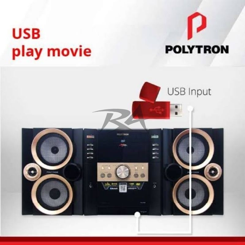 III POLYTRON XL 2910 XL2910 XCELL HIFI BT BLUETOOTH USB PLAY MOVIE DVD MP3 VCD CD SVCD PLAYER FM DIG