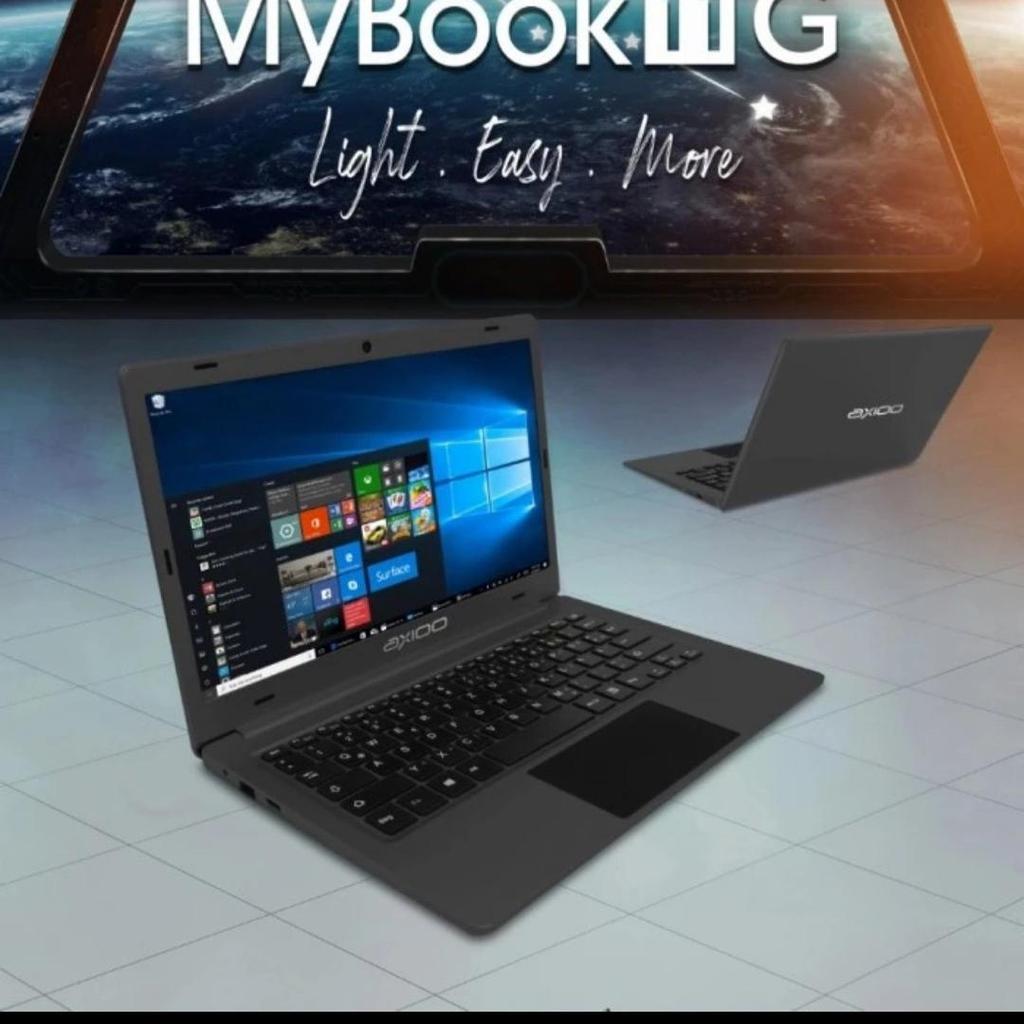 C2-Laptop Axioo Mybook 11G N4020 4GB SSD 128GB 11.6INC NEW GREY