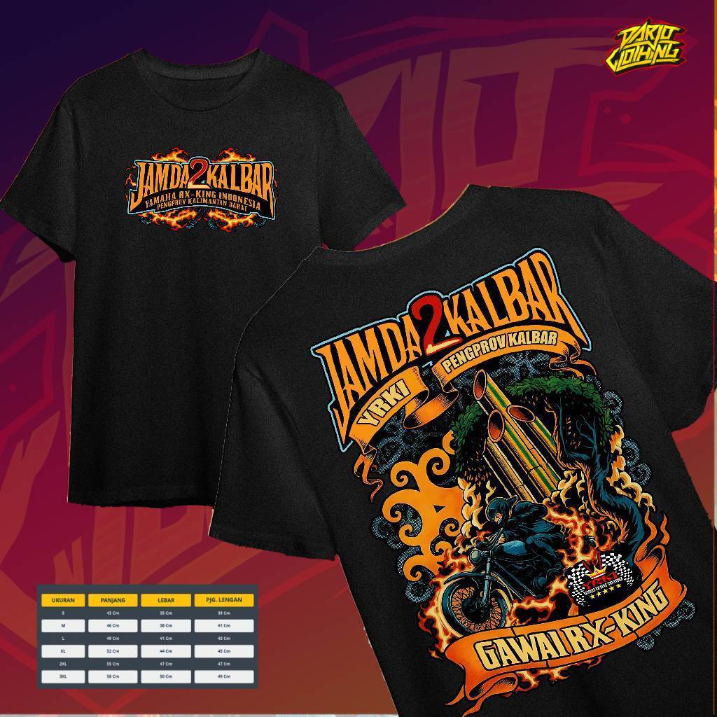 mmmkaos - Kaos JAMDA 2 YRKI KALIMANTAN BARAT