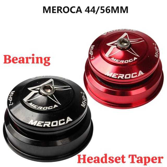 Foto Meroca Headset Bearing Tapered 44mm - 56mm Headset Fork Taper Oversize Sepeda MTB