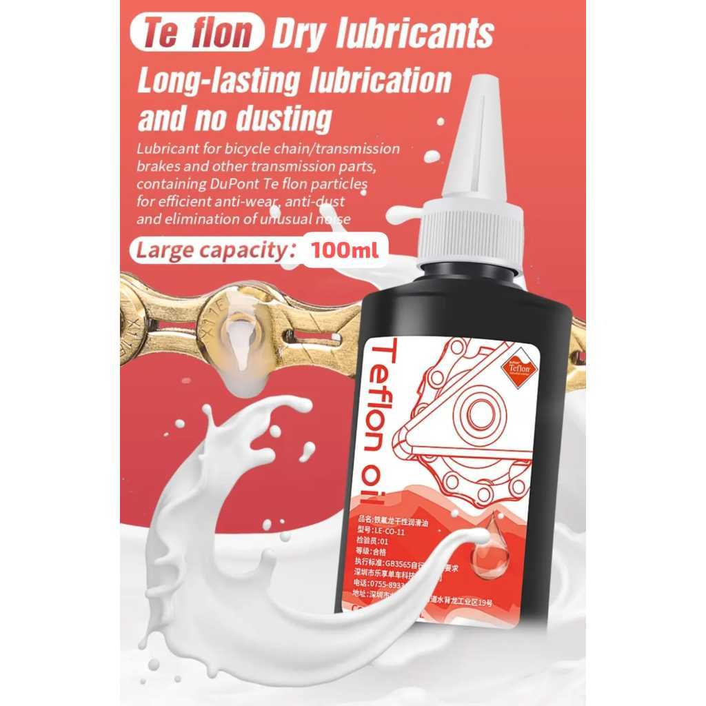 Foto Lebycle Pelumas Oli Teflon Rantai Sepeda Bike Teflon Dry Bike Chain Lube