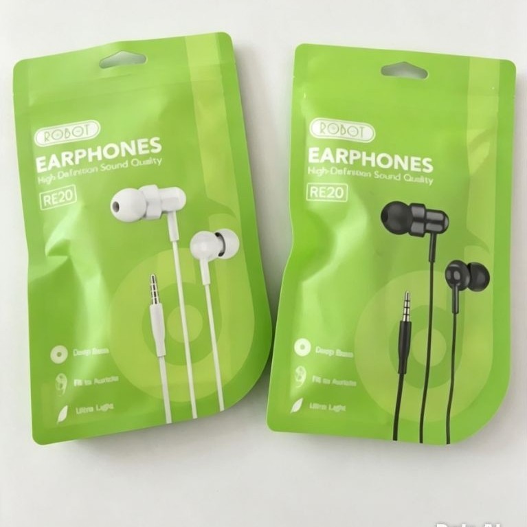 Headset Robot RE20 | Earphone Robot RE20 | Handsfree Robot RE20
