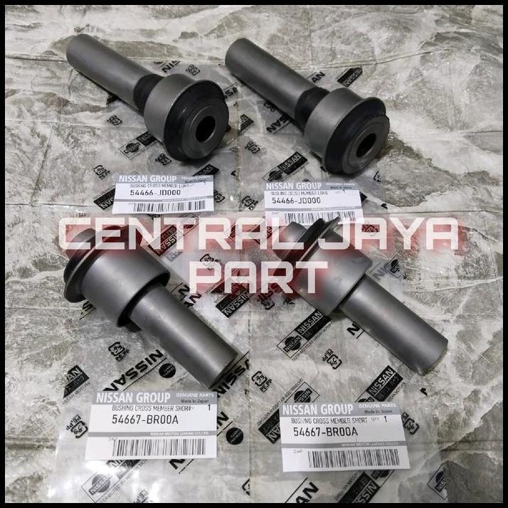 GRATIS ONGKIR BUSHING CROSS MEMBER PANJANG PENDEK X TRAIL T31 T32 SET 4PC ORIGINAL 