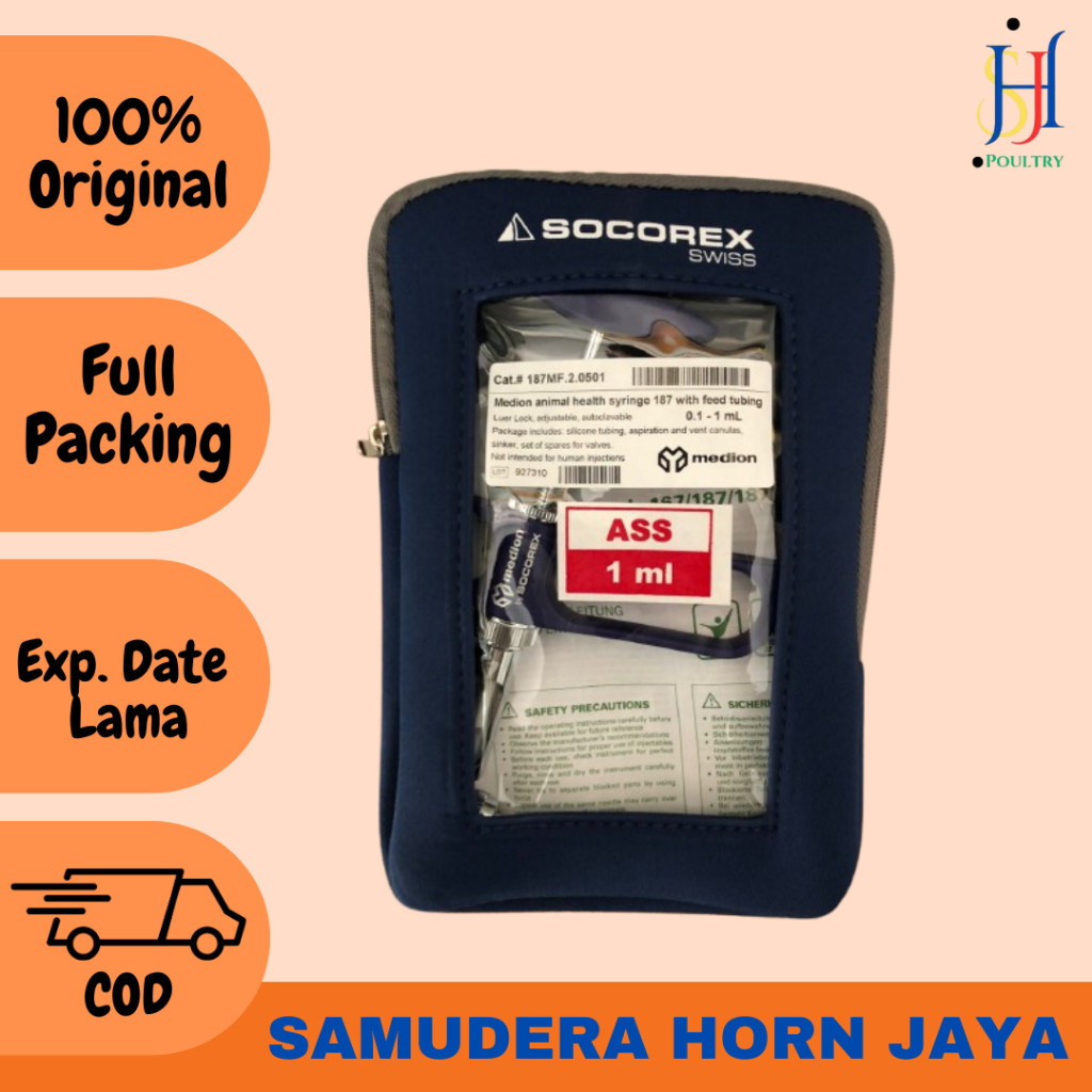 SOCOREX SWISS ORIGINAL MEDION 1 ML BERKUALITAS