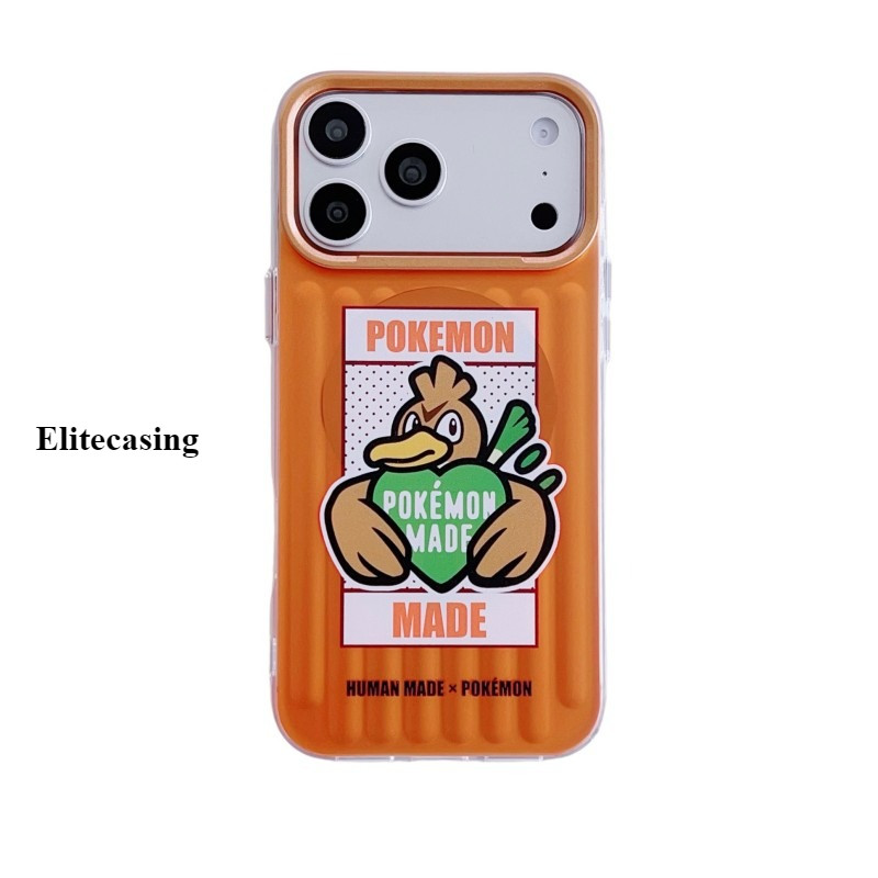 Trendy brand Human made Duck Love Magnetic Attraction suitable for Apple iPhone 17 Promax luggage ph