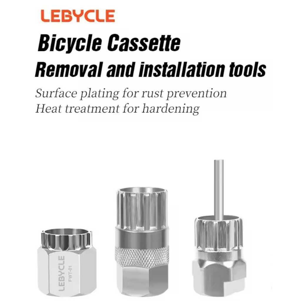 Foto Lebycle Alat Tool Kunci Buka Sprocket Cassette Gear Flywheel Removal Socket Tool Sepeda gowes MTB RB