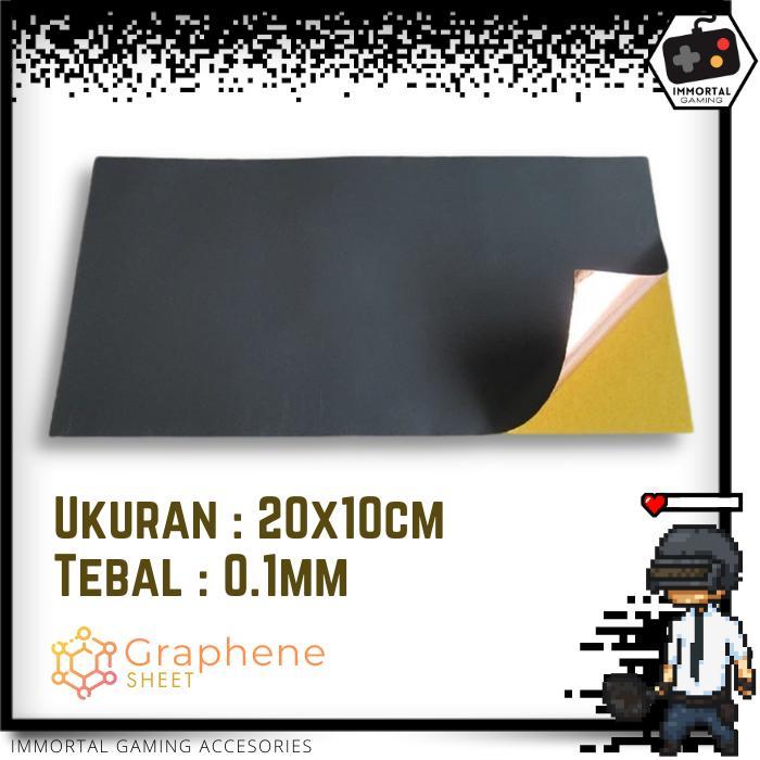 [IM] Graphene Copper Sheet Thermal Stiker Graphite Heatsink Thermalpad - 20x10cm