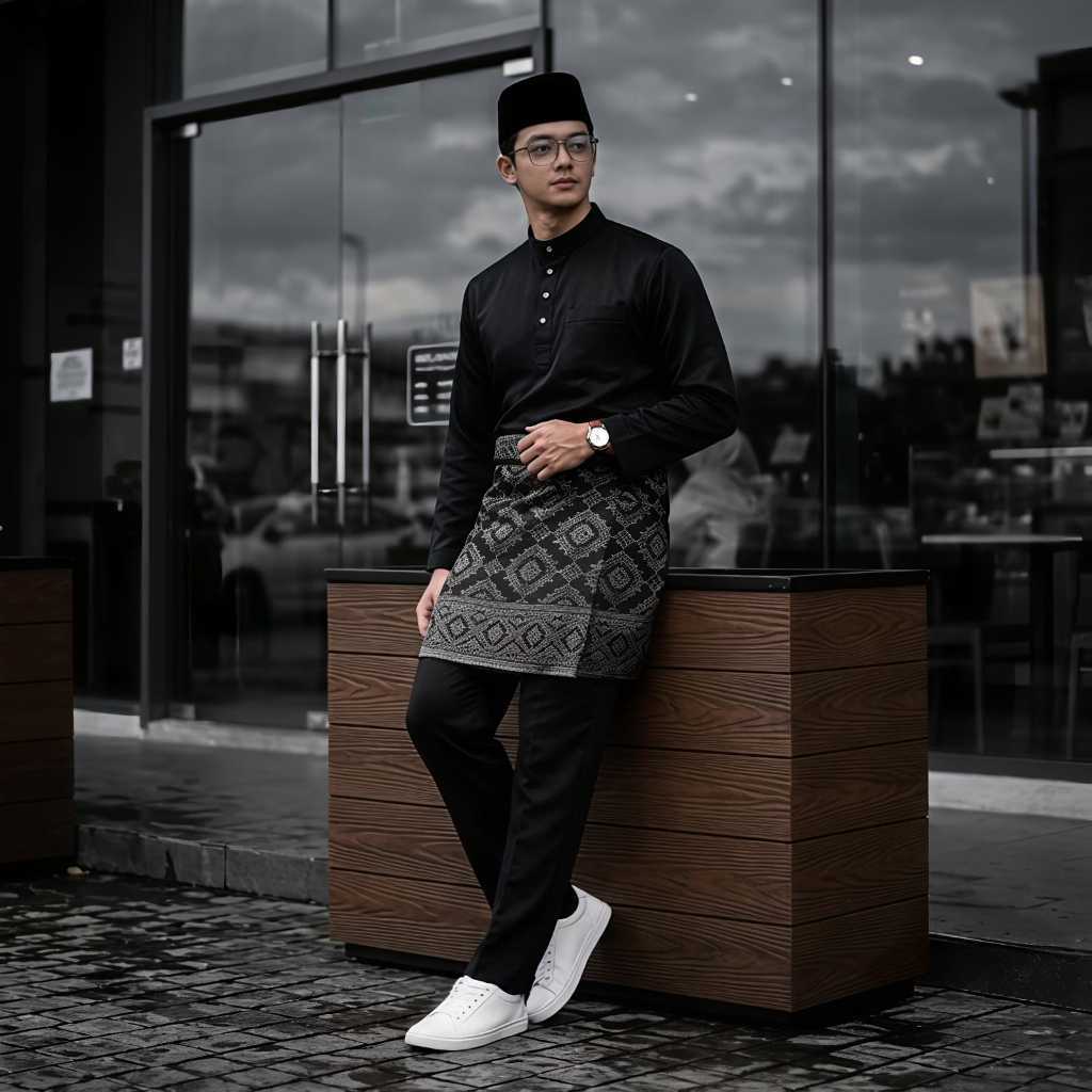 BAJU MELAYU TELUK BELANGA/SETELAN KOKO PRIA MELAYU/BAJU KURUNG MELAYU/BAJU MELAYU MALAYSIA/BAJU KOKO