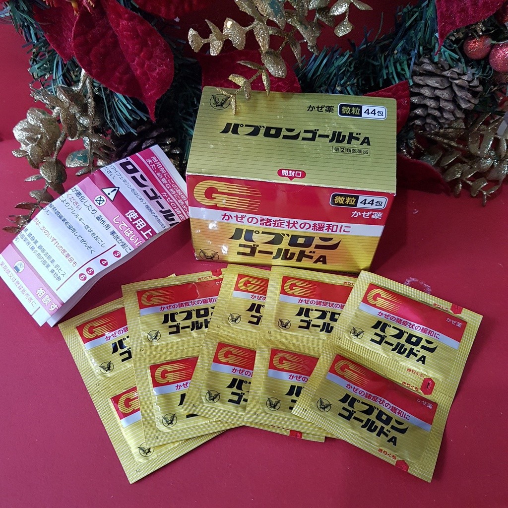 Pabron Gold Serbuk 1 Sachet (Obat demam flu batuk) Original Jepang