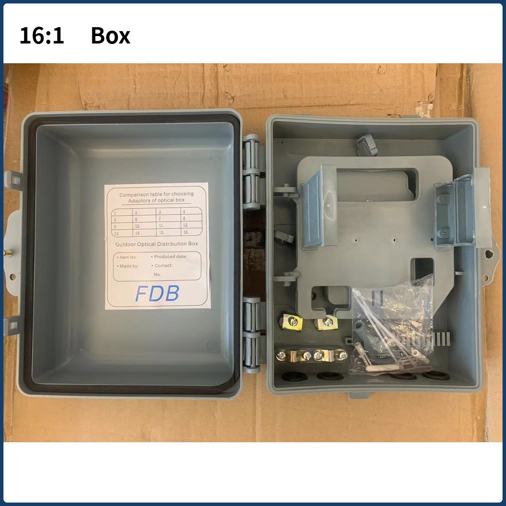 IP Fiber ODP 16 Core / ODP 8 Core Fiber Optic  Splitter Box Kosongan