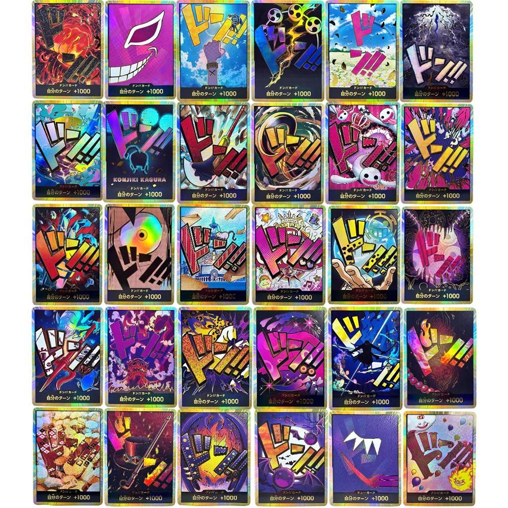 One Piece TCG GOLD DON Collection Card The Best PRB-01 Foil Japanese SUPER PARALLEL FOIL NM Refracti