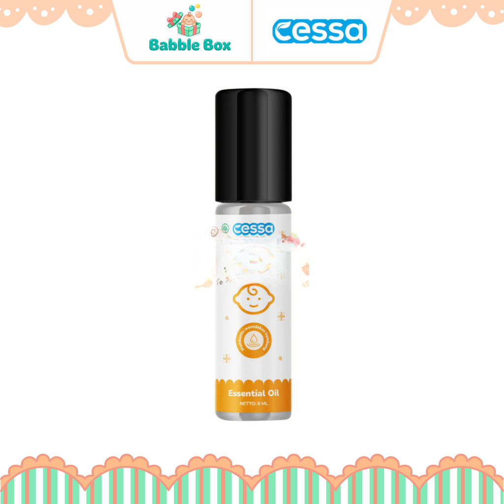Cessa Baby Lenire 8ml Natural Essential Oil Minyak Bayi Meredakan Perut Kembung Mual