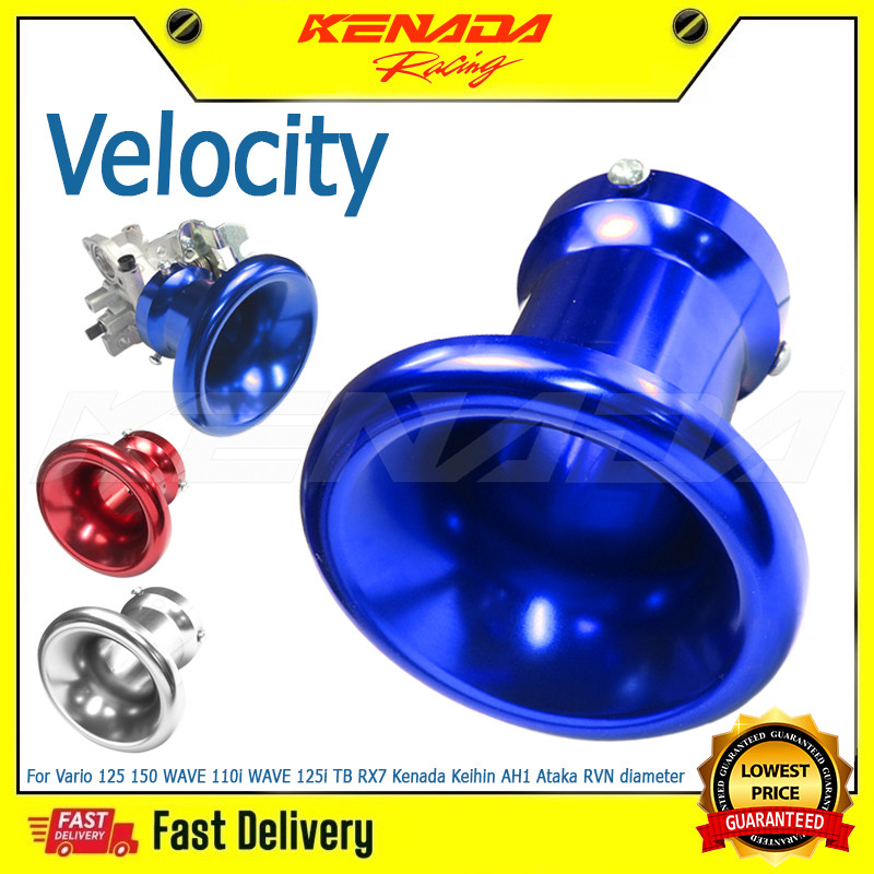 KENADA RACING Velocity TB 30/32/34 beat vario 125 150 scoopy PCX CBR downdraft new Aluminum