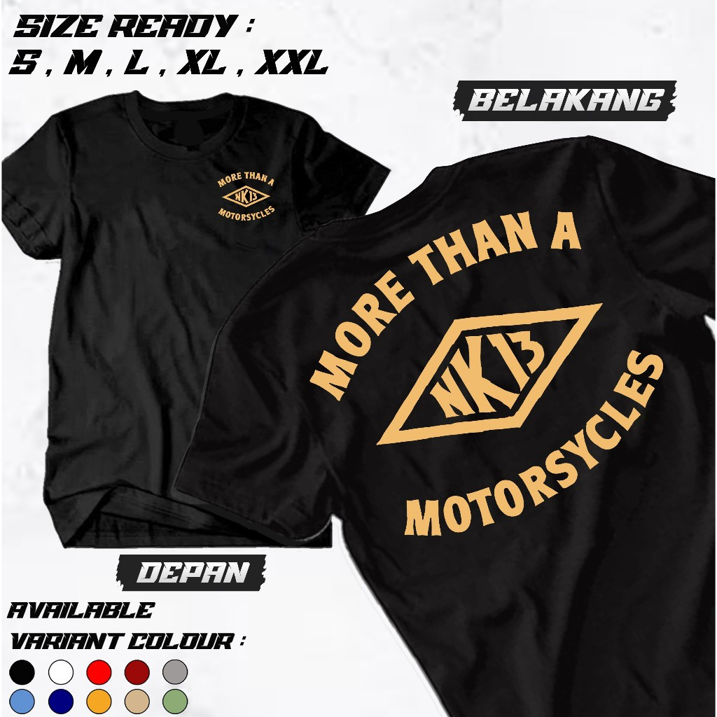NK TSBOLDBLK || Tshirt Nk13headquarter Kaos Baju Naskleng 13 Premium Terbaik - Kaos Pria Wanita - Ka