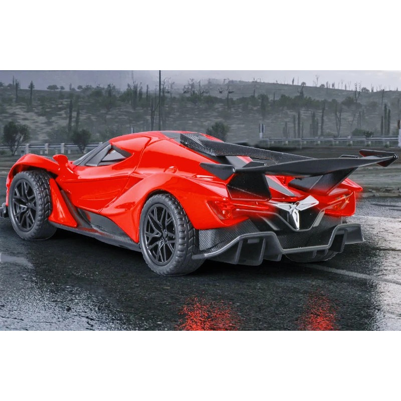 Simulation 1:32 Apollo Sun God IE Alloy Sports Car Model Ornament Children's Toy