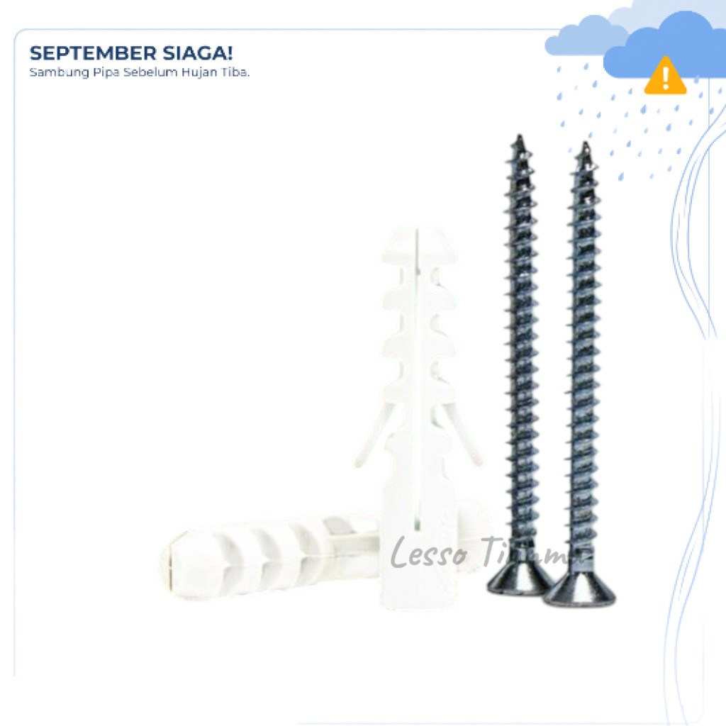Viser Skrup S6 isi 50 set / fisher Fiser Sekrup Mikotek / fischer