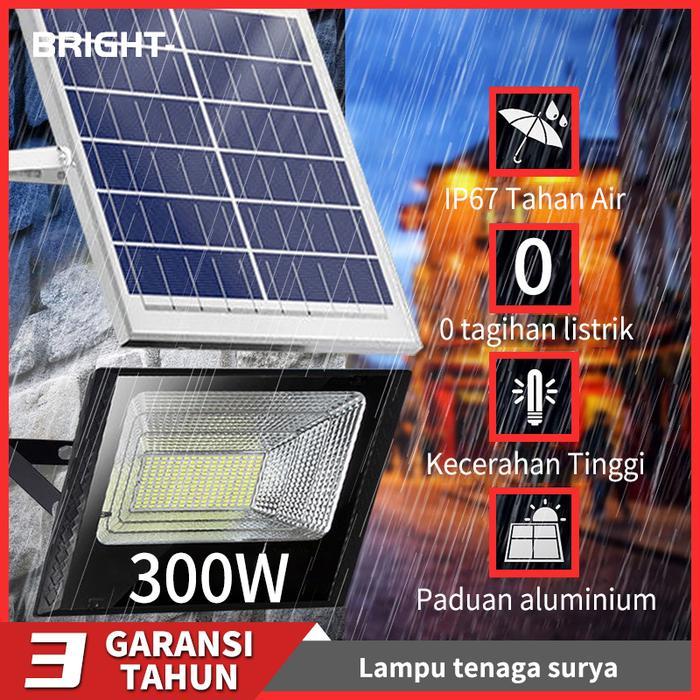lampu tenaga surya untuk rumah Lampu jalan surya otomatis lampu taman - 200w