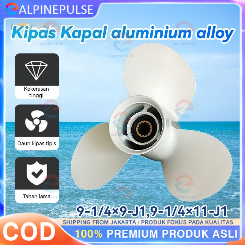 Kipas Speed  Kipas Speedboat  Baling Speedboat Propeller untuk Mesin Tempel Yamaha 15 PK