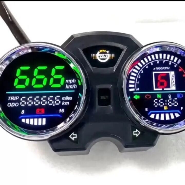 Spidometer digital rx king vixion tiger ninja barang bagus | spidometer digital rx king tiger vixion