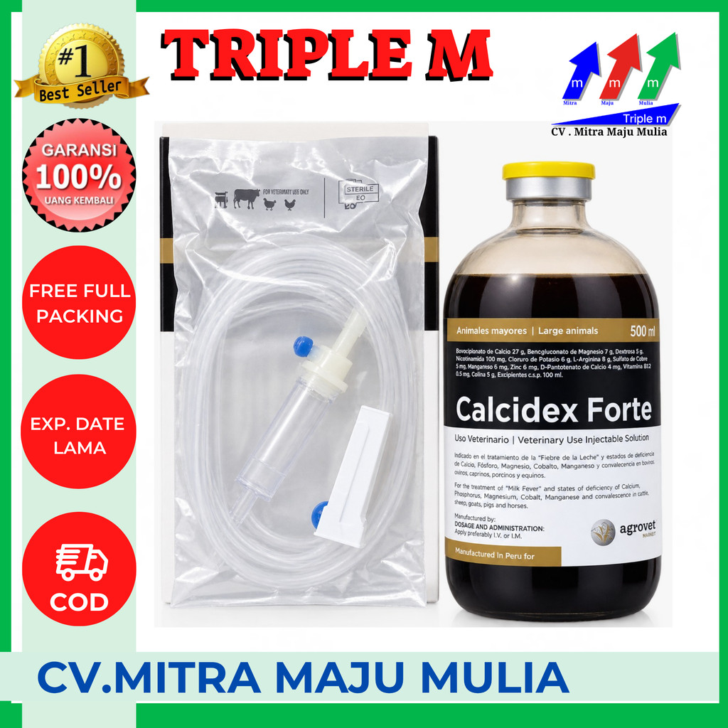 CALCIDEX FORTE 500ML AGROVET