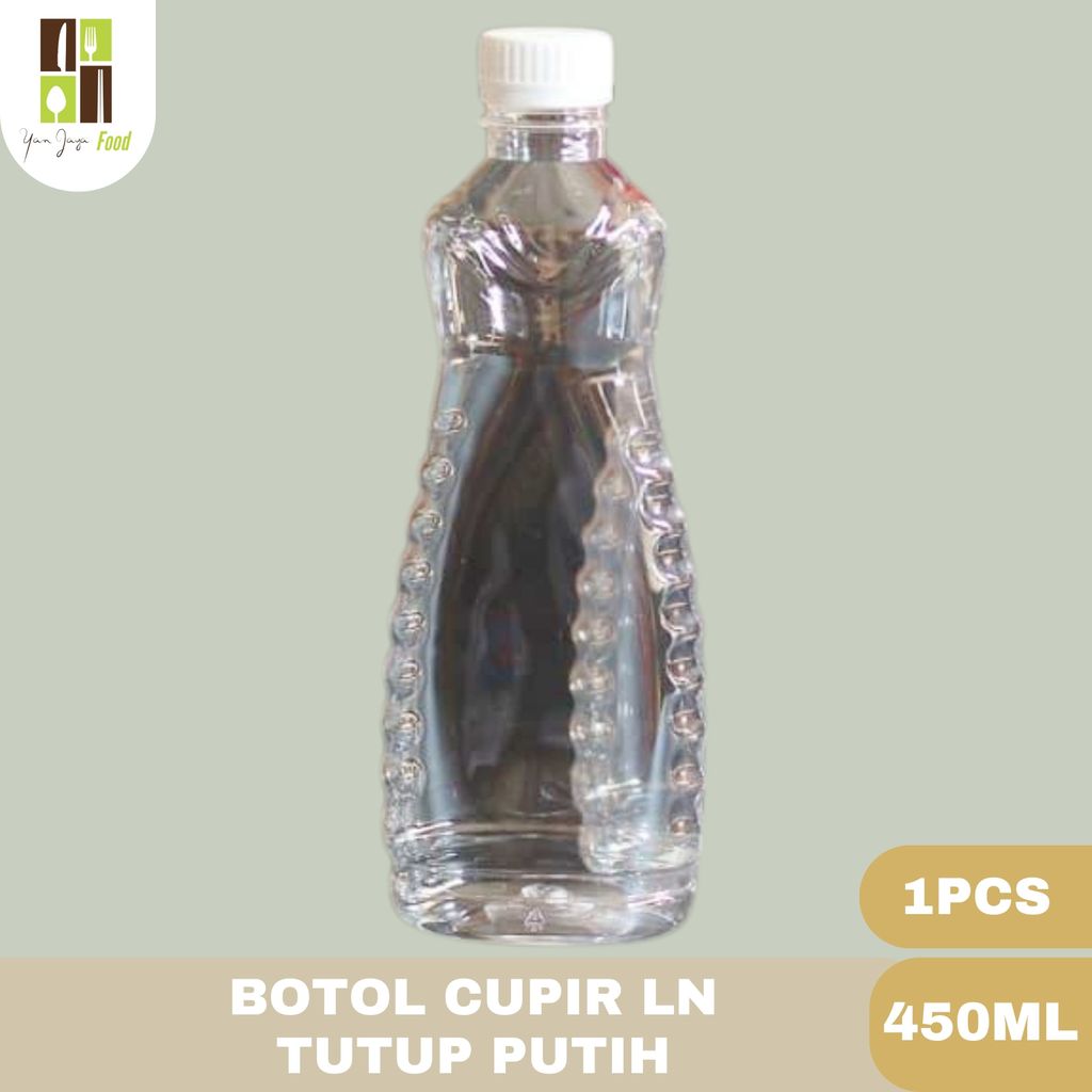 Botol Cupir 450ml LN / 1PCS / Botol Cupir Cuci Piring / Botol Plastik / Botol Sabun / Botol Bening T