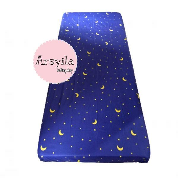 Sarung kasur busa resleting 150x200x15/ 150x200x20 - polos gold, 150x200x15