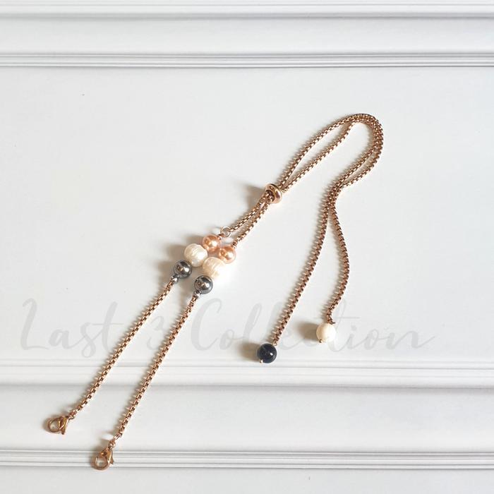 tali masker hijab strap masker hijab connector masker hijab rose gold