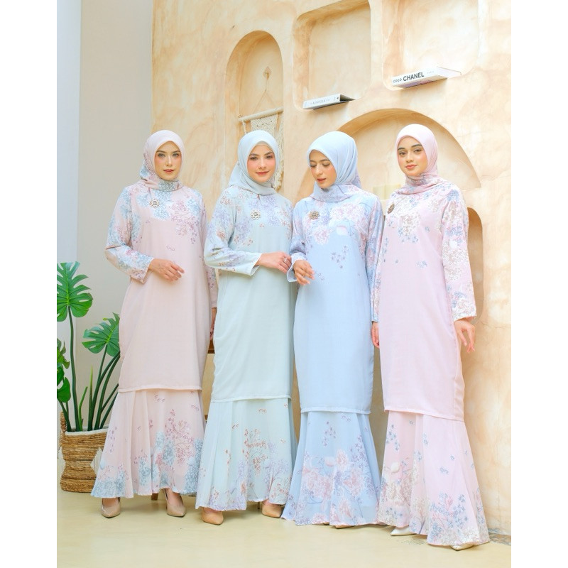 RENATA DRESS SET HIJAB|GAMIS TERBARU 2025|GAMIS HIJAB|GIES BUTIK GAMIS|DRESS PREMIUM|BAJU PESTA