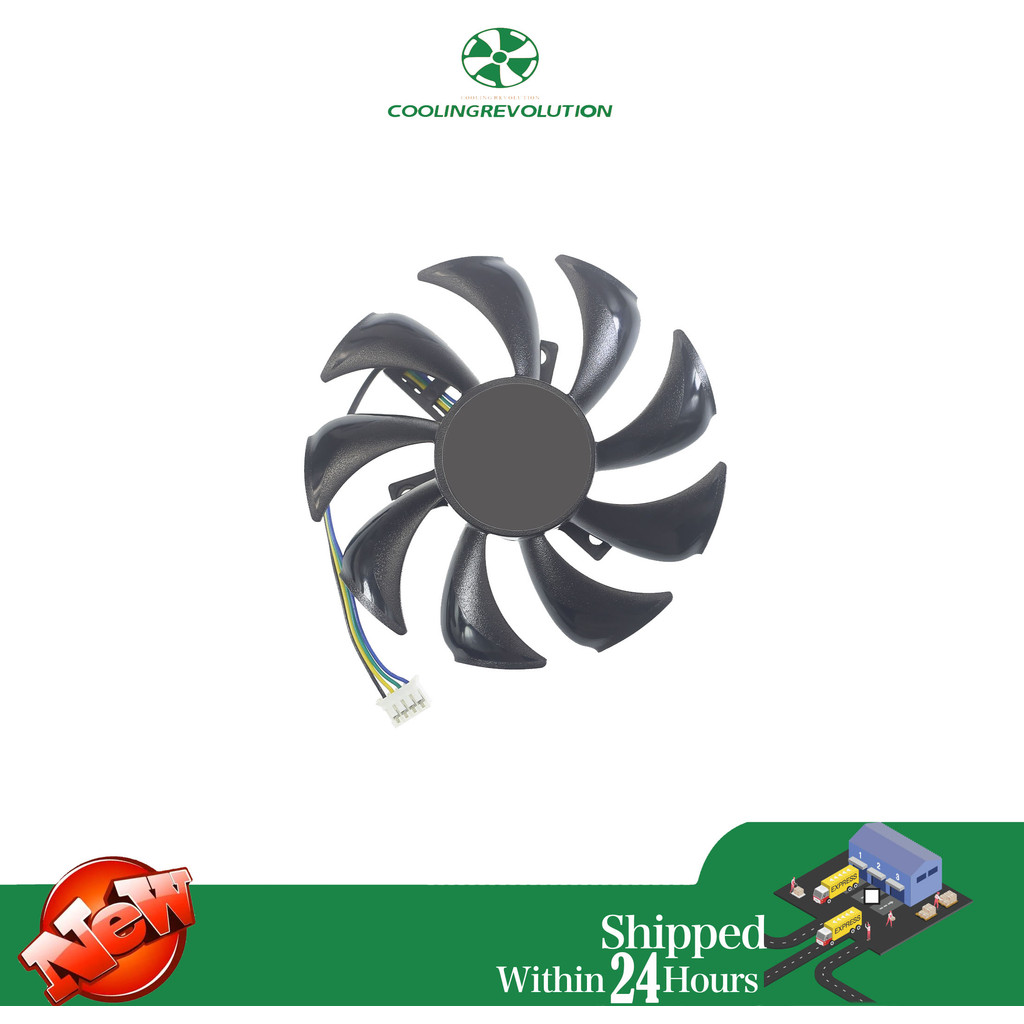 85MM GA91S2M DC12V 0.25A -PFTA 4Pin Graphics fan for Sapphire SAPPHIRE RX560 RX550 2G D5 Graphics Ca