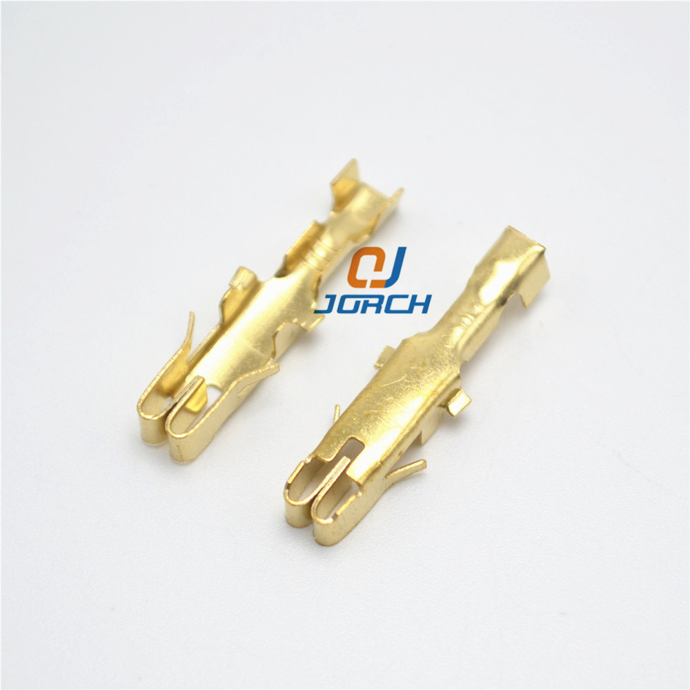 100pcs crimping terminal delphi type fuse box box fuse Holder car splices wire terminals for VW Audi