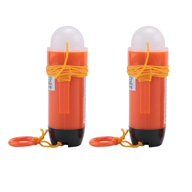 NEW-2Pcs LED Life Jacket Emergency Light Surf Life Jacket Light LED Life Jacket Light Energy Saving 