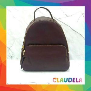 Tas Ransel Wanita Felicity size Medium warna Marun Gelap / Merah Hati untuk Daily dan Travel - 100% 