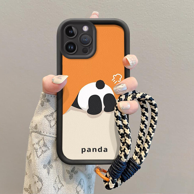 For case Vivo Y12a Y12 Y11s Y11 2023 2019 terbaru 2025 Panda Ass kartun Cantik Desain Kreatif